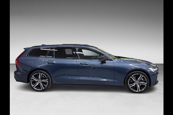 Volvo V60 2.0 T6 AWD R-Design LONG-RANGE BLACK-LINE PANO/LEDER/H-UP/H&K/STOEL-M/ADAPT-CRUISE/DAB/CARPLAY/CAM///