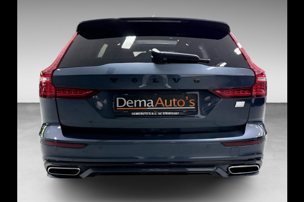Volvo V60 2.0 T6 AWD R-Design LONG-RANGE BLACK-LINE PANO/LEDER/H-UP/H&K/STOEL-M/ADAPT-CRUISE/DAB/CARPLAY/CAM///