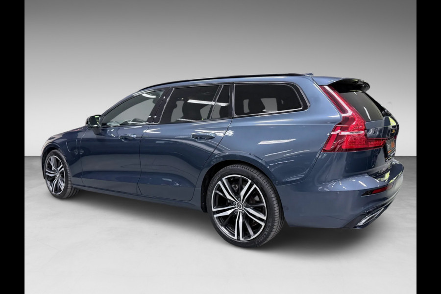 Volvo V60 2.0 T6 AWD R-Design LONG-RANGE BLACK-LINE PANO/LEDER/H-UP/H&K/STOEL-M/ADAPT-CRUISE/DAB/CARPLAY/CAM///