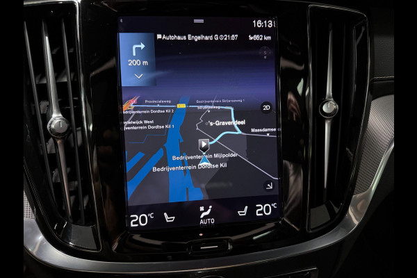 Volvo V60 2.0 T6 AWD R-Design LONG-RANGE BLACK-LINE PANO/LEDER/H-UP/H&K/STOEL-M/ADAPT-CRUISE/DAB/CARPLAY/CAM///
