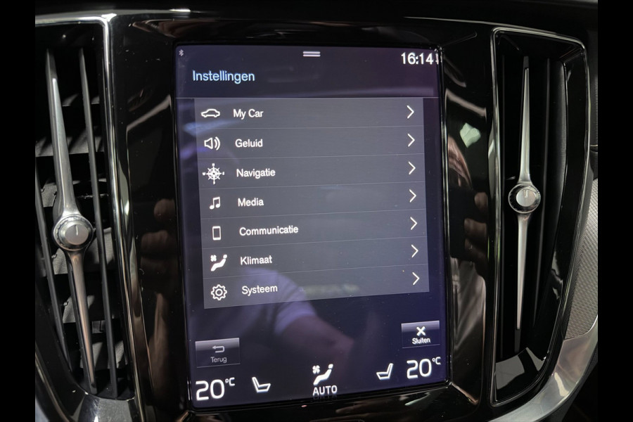 Volvo V60 2.0 T6 AWD R-Design LONG-RANGE BLACK-LINE PANO/LEDER/H-UP/H&K/STOEL-M/ADAPT-CRUISE/DAB/CARPLAY/CAM///