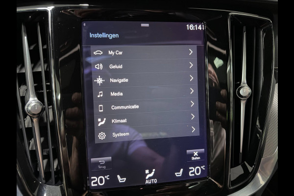 Volvo V60 2.0 T6 AWD R-Design LONG-RANGE BLACK-LINE PANO/LEDER/H-UP/H&K/STOEL-M/ADAPT-CRUISE/DAB/CARPLAY/CAM///