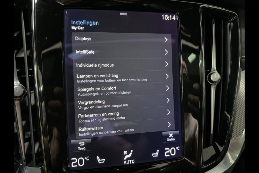 Volvo V60 2.0 T6 AWD R-Design LONG-RANGE BLACK-LINE PANO/LEDER/H-UP/H&K/STOEL-M/ADAPT-CRUISE/DAB/CARPLAY/CAM///