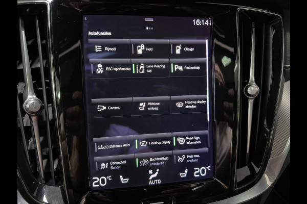 Volvo V60 2.0 T6 AWD R-Design LONG-RANGE BLACK-LINE PANO/LEDER/H-UP/H&K/STOEL-M/ADAPT-CRUISE/DAB/CARPLAY/CAM///