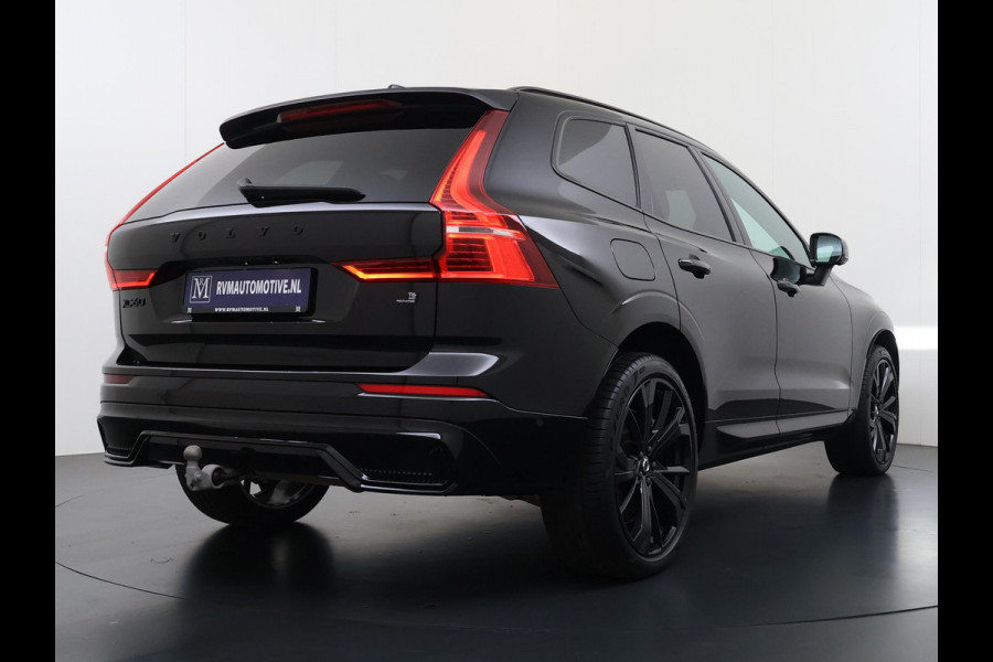 Volvo XC60 2.0 T6 Plug-in hybrid AWD Plus Black Edition TOPSTAAT! | DEALER ONDERHOUDEN | 100% ONGEVAL VERLEDEN VRIJ | TREKHAAK | HARMAN KARDON | 360 CAMERA| MEMORY STOELEN| ACHTERBANK VERWARMD|