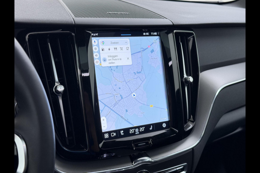 Volvo XC60 2.0 T6 Plug-in hybrid AWD Plus Black Edition TOPSTAAT! | DEALER ONDERHOUDEN | 100% ONGEVAL VERLEDEN VRIJ | TREKHAAK | HARMAN KARDON | 360 CAMERA| MEMORY STOELEN| ACHTERBANK VERWARMD|