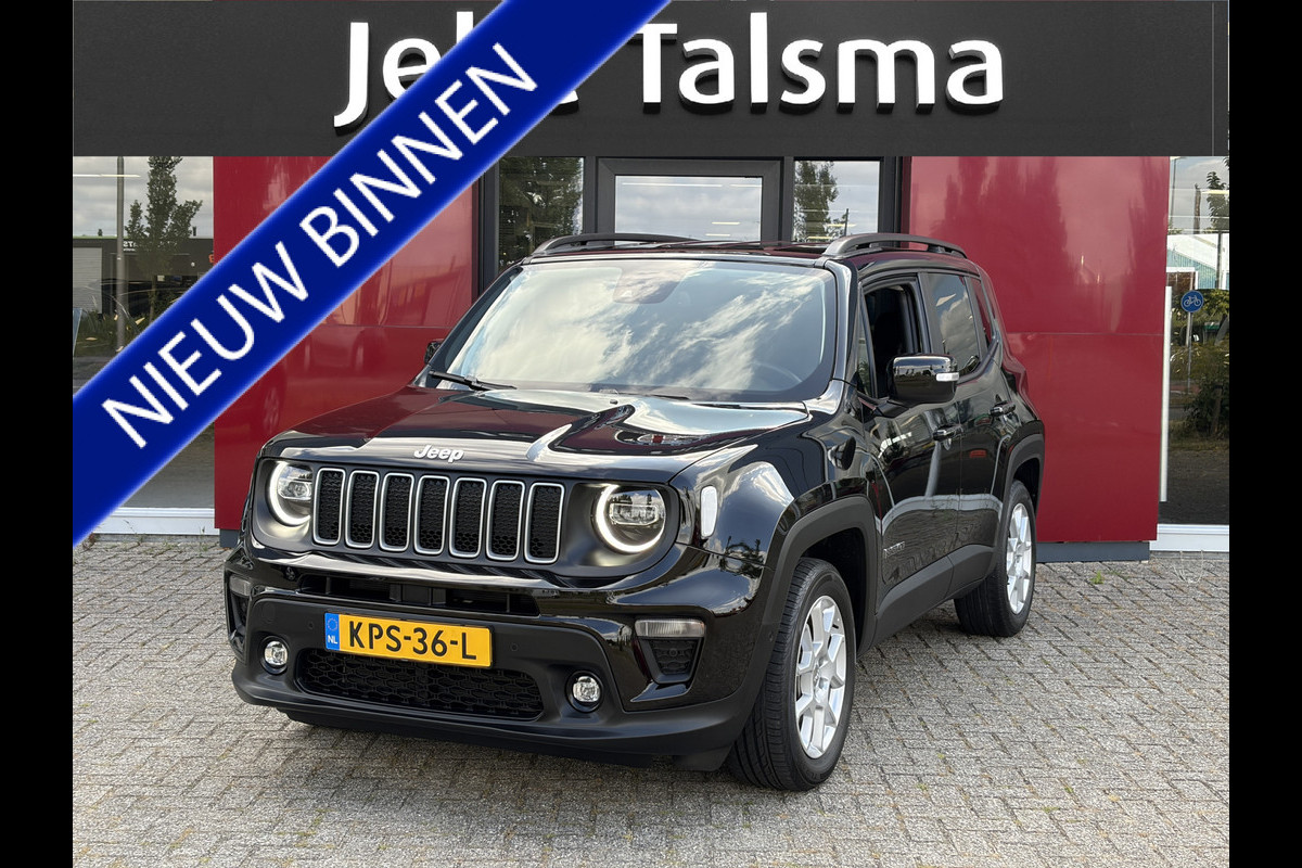 Jeep Renegade 1.5T e-Hybrid Limited | Camera | Dode hoek waarschuwing | Led verlichting