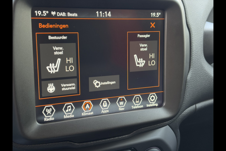 Jeep Renegade 1.5T e-Hybrid Limited | Camera | Dode hoek waarschuwing | Led verlichting