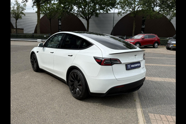 Tesla Model Y Performance AWD 75 kWh 21 INCH TURBINE VELGEN | TESLA GARANTIE T/M 01-2028 OF 80.000 KM | ACCU & AANDRIJFLIJN GARANTIE T/M 01-2032 OF 192.000 KM | ALL IN RIJKLAAR PRIJS |