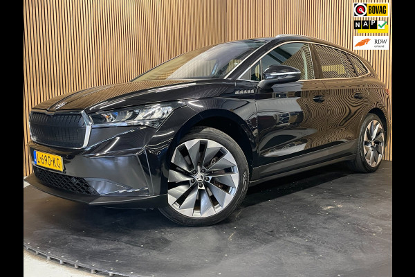 Škoda ENYAQ iV 80|88% SOH|GROTE ACCU|ACC|1/2 LEDER|STUUR+STOELVERW V+A|ANDROID/CARPLAY|CAMERA|NAVI|NAP|NL-AUTO|INCL. BTW|1e EIG|