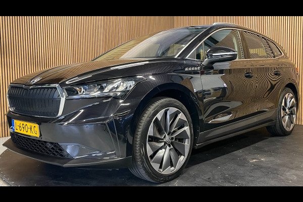 Škoda ENYAQ iV 80|88% SOH|GROTE ACCU|ACC|1/2 LEDER|STUUR+STOELVERW V+A|ANDROID/CARPLAY|CAMERA|NAVI|NAP|NL-AUTO|INCL. BTW|1e EIG|