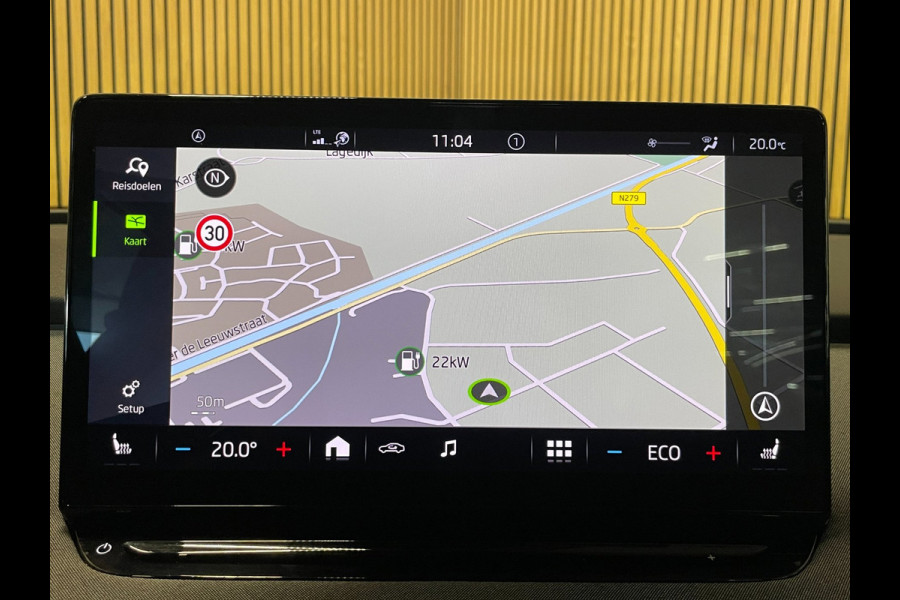 Škoda ENYAQ iV 80|88% SOH|GROTE ACCU|ACC|1/2 LEDER|STUUR+STOELVERW V+A|ANDROID/CARPLAY|CAMERA|NAVI|NAP|NL-AUTO|INCL. BTW|1e EIG|
