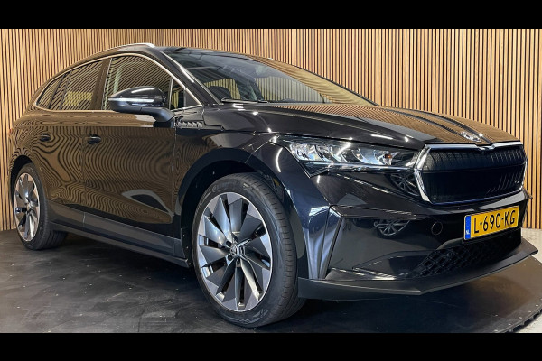 Škoda ENYAQ iV 80|88% SOH|GROTE ACCU|ACC|1/2 LEDER|STUUR+STOELVERW V+A|ANDROID/CARPLAY|CAMERA|NAVI|NAP|NL-AUTO|INCL. BTW|1e EIG|