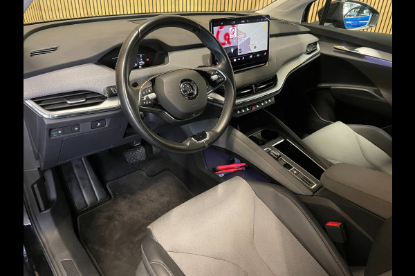 Škoda ENYAQ iV 80|88% SOH|GROTE ACCU|ACC|1/2 LEDER|STUUR+STOELVERW V+A|ANDROID/CARPLAY|CAMERA|NAVI|NAP|NL-AUTO|INCL. BTW|1e EIG|