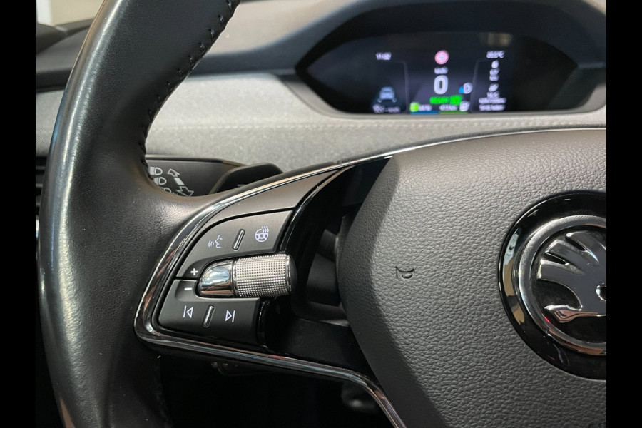 Škoda ENYAQ iV 80|88% SOH|GROTE ACCU|ACC|1/2 LEDER|STUUR+STOELVERW V+A|ANDROID/CARPLAY|CAMERA|NAVI|NAP|NL-AUTO|INCL. BTW|1e EIG|