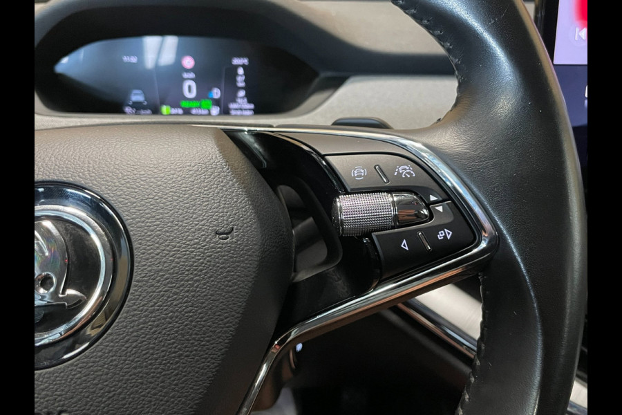 Škoda ENYAQ iV 80|88% SOH|GROTE ACCU|ACC|1/2 LEDER|STUUR+STOELVERW V+A|ANDROID/CARPLAY|CAMERA|NAVI|NAP|NL-AUTO|INCL. BTW|1e EIG|