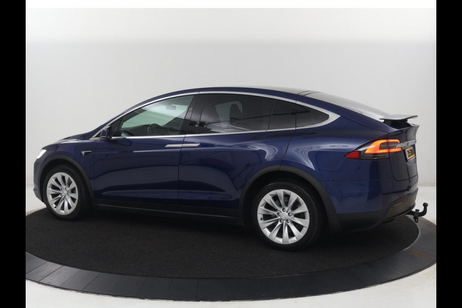 Tesla Model X Long Range | SOH 100% | Panoramadak | Trekhaak | 360 Camera | Stoel & Stuurverwarming | Adaptive cruise | Navigatie | DAB+ | Bluetooth | Climate control | Self-driving | Sfeerverlichting