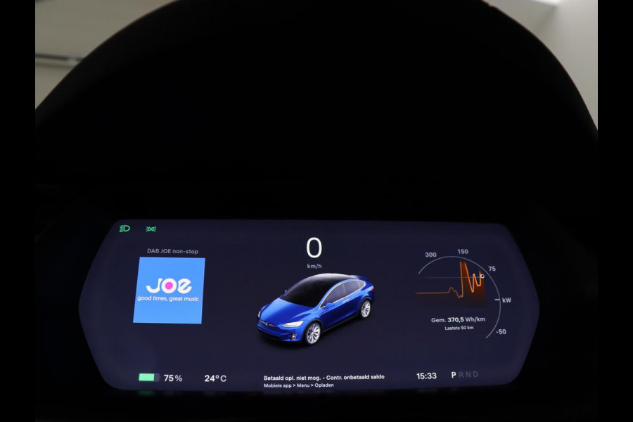 Tesla Model X Long Range | SOH 100% | Panoramadak | Trekhaak | 360 Camera | Stoel & Stuurverwarming | Adaptive cruise | Navigatie | DAB+ | Bluetooth | Climate control | Self-driving | Sfeerverlichting