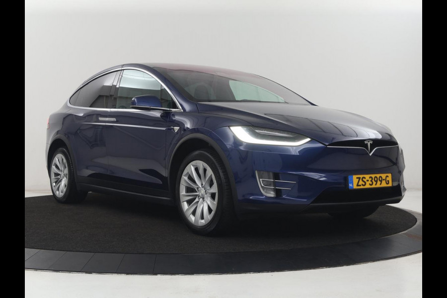 Tesla Model X Long Range | SOH 100% | Panoramadak | Trekhaak | 360 Camera | Stoel & Stuurverwarming | Adaptive cruise | Navigatie | DAB+ | Bluetooth | Climate control | Self-driving | Sfeerverlichting