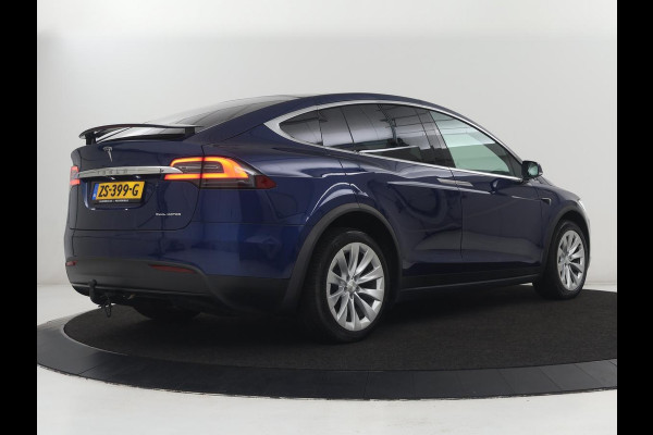 Tesla Model X Long Range | SOH 100% | Panoramadak | Trekhaak | 360 Camera | Stoel & Stuurverwarming | Adaptive cruise | Navigatie | DAB+ | Bluetooth | Climate control | Self-driving | Sfeerverlichting