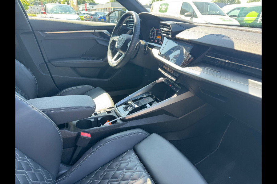 Audi A3 Sportback 40 TFSI e 3X S Line Pano Leder Massage Elektr stoelen