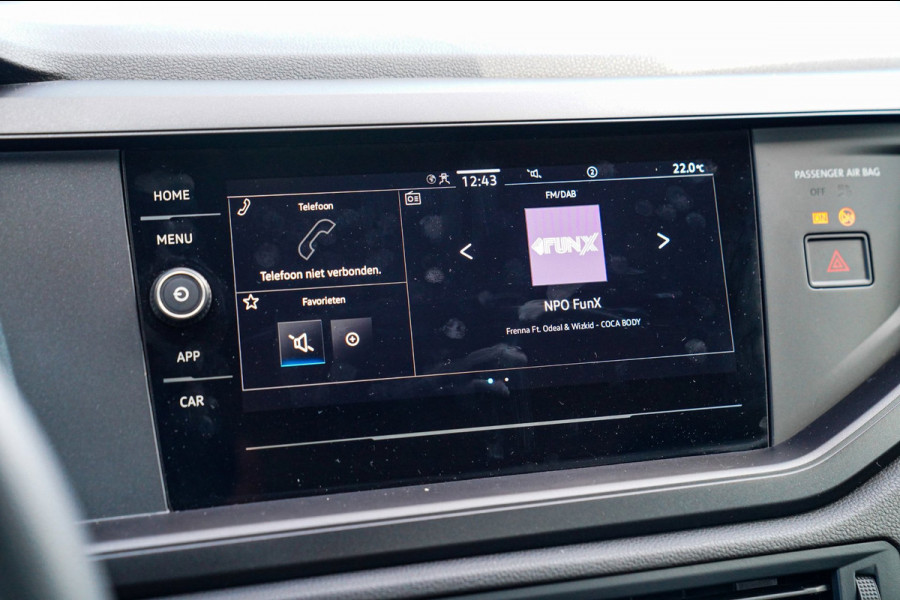 Volkswagen Polo 1.0 MPI Polo | Stoelverwarming | Apple Carplay | Elektrisch bedienbare ramen | Multifunctioneel stuurwiel