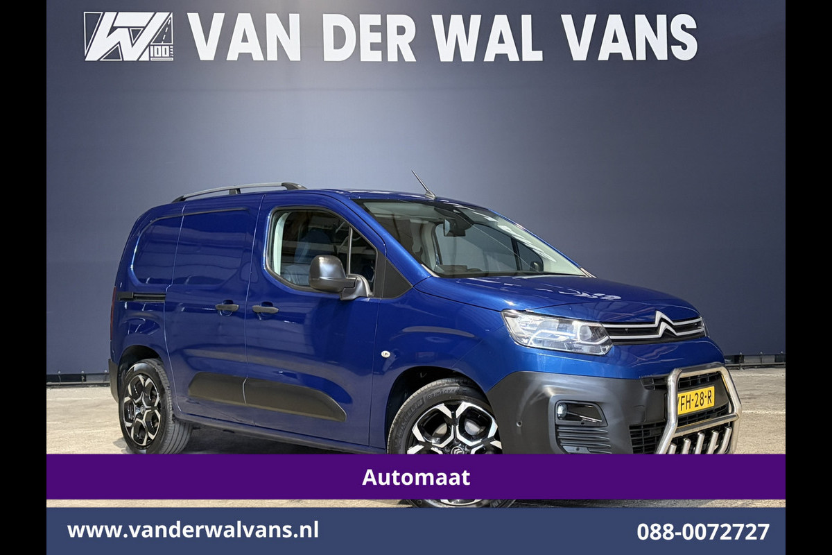Citroën Berlingo 1.5 BlueHDI 131pk L1H1 Automaat Euro6 Airco | Camera | LM velgen | Apple Carplay Trekhaak, Cruisecontrol, Android Auto, Pushbar, Parkeersensoren