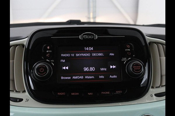 Fiat 500 0.9 TwinAir Turbo Collezione | Panoramadak | DAB | Cruise control | Navigatie | Bluetooth | Full LED | Airco