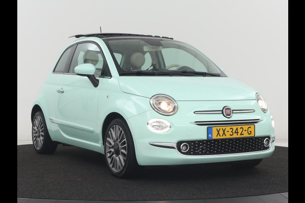 Fiat 500 0.9 TwinAir Turbo Collezione | Panoramadak | DAB | Cruise control | Navigatie | Bluetooth | Full LED | Airco