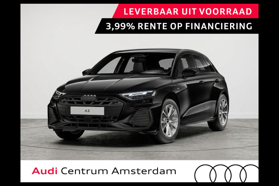 Audi A3 Sportback S edition 40 TFSI e | Comfortpakket plus | Achteruitrijcamera | Optiekpakket zwart plus | Trekhaak |