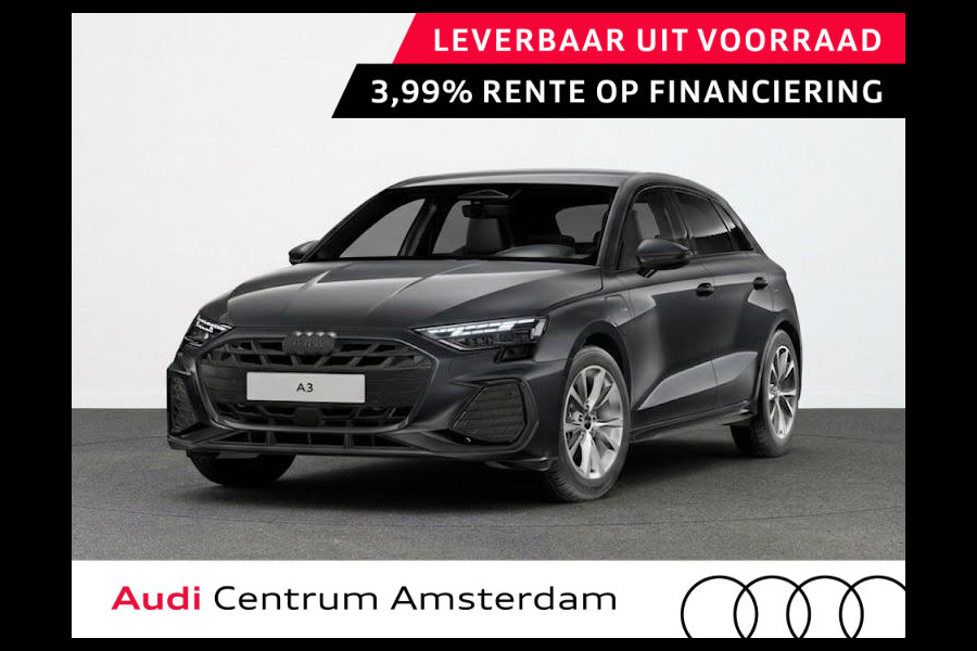 Audi A3 Sportback S edition 40 TFSI 204 pk | Optiekpakket zwart plus | Lichtpakket plus ambient light | Trekhaak | achteruitrijcamera |