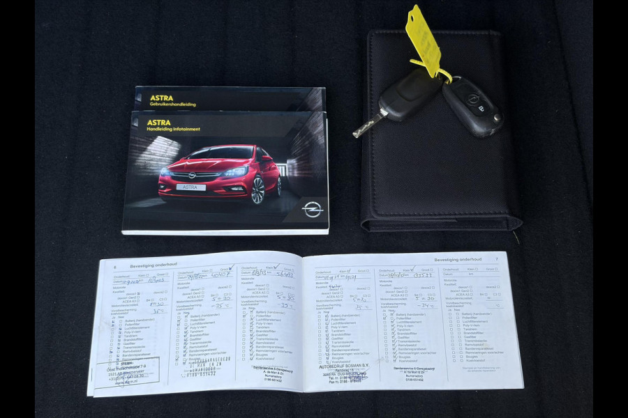 Opel Astra 1.4 Black Edition 2e Eigenaar,Carplay,150pk,Navi,6 Bak,Airco,Cruise,Lm velgen,Pdc,N.A.P,Apk tot 10-2027