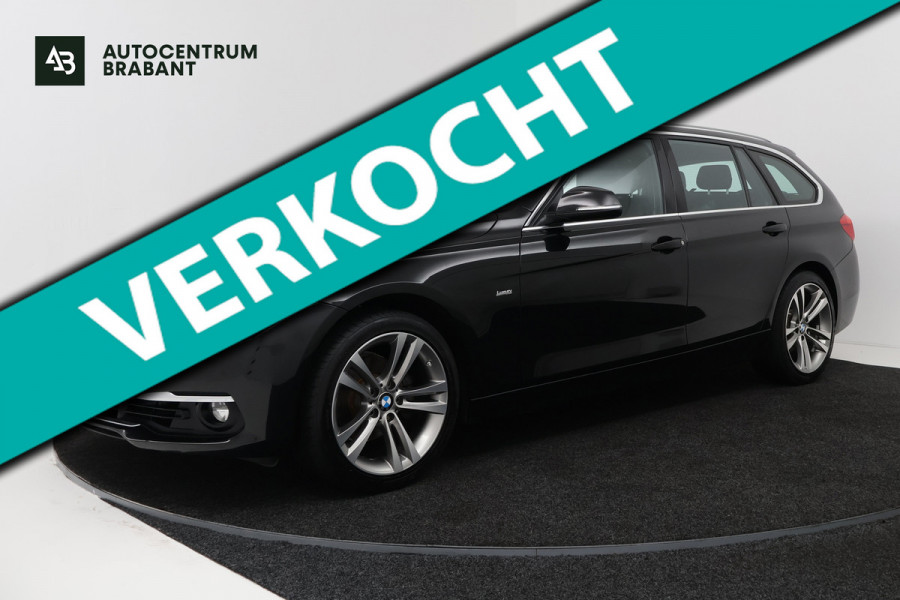 BMW 3 Serie Touring 318i High Executive (NAVIGATIE, TREKHAAK, STOELVERWARMING, DEALER ONDERHOUDEN, LEDER, LED)