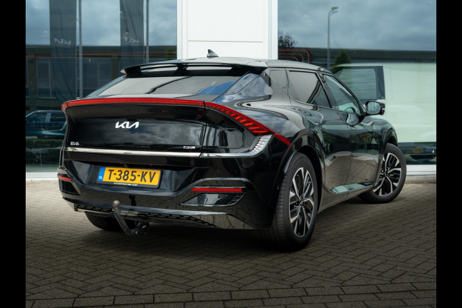 Kia Ev6 GT-Line 77.4 kWh | Nederlandse dealer onderhouden auto | Schuifkantel dak | Trekhaak 1600kg trekgewicht |