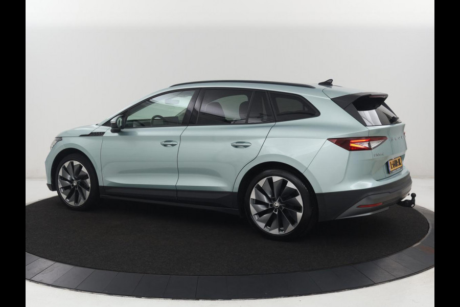Škoda Enyaq iV 60 | SOH 92.1% | Trekhaak | Stuur/stoel verwarming | Half Leder | Cruise control | Camera | Carplay | Standkachel | Sfeerverlichting | 21''