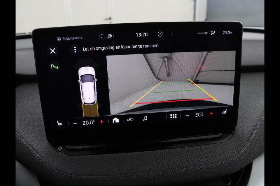 Škoda Enyaq iV 60 | SOH 92.1% | Trekhaak | Stuur/stoel verwarming | Half Leder | Cruise control | Camera | Carplay | Standkachel | Sfeerverlichting | 21''