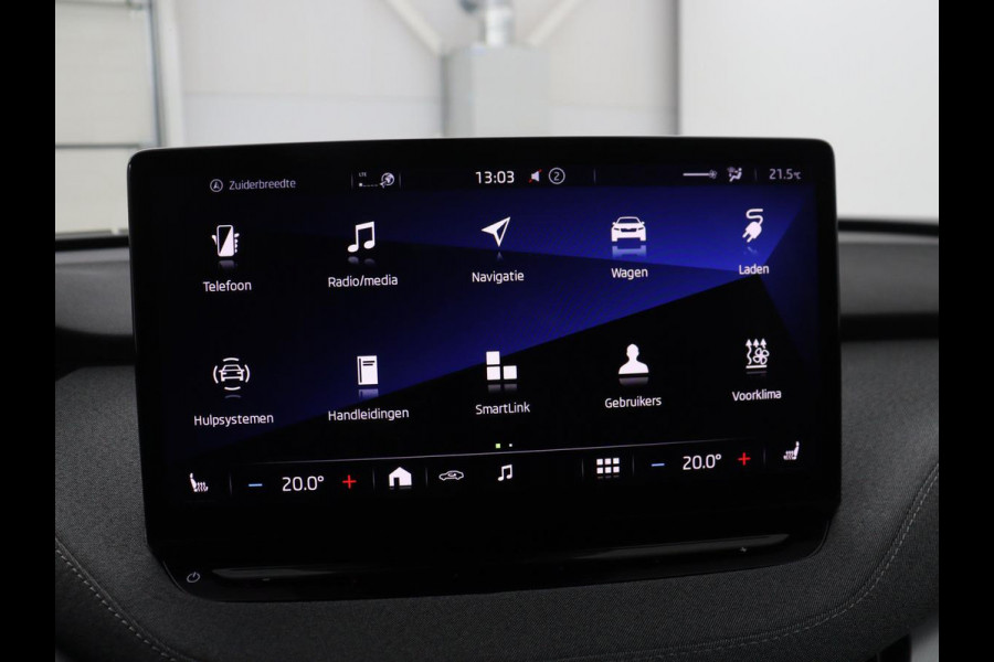 Škoda Enyaq iV 60 | SOH 92.1% | Trekhaak | Stuur/stoel verwarming | Half Leder | Cruise control | Camera | Carplay | Standkachel | Sfeerverlichting | 21''