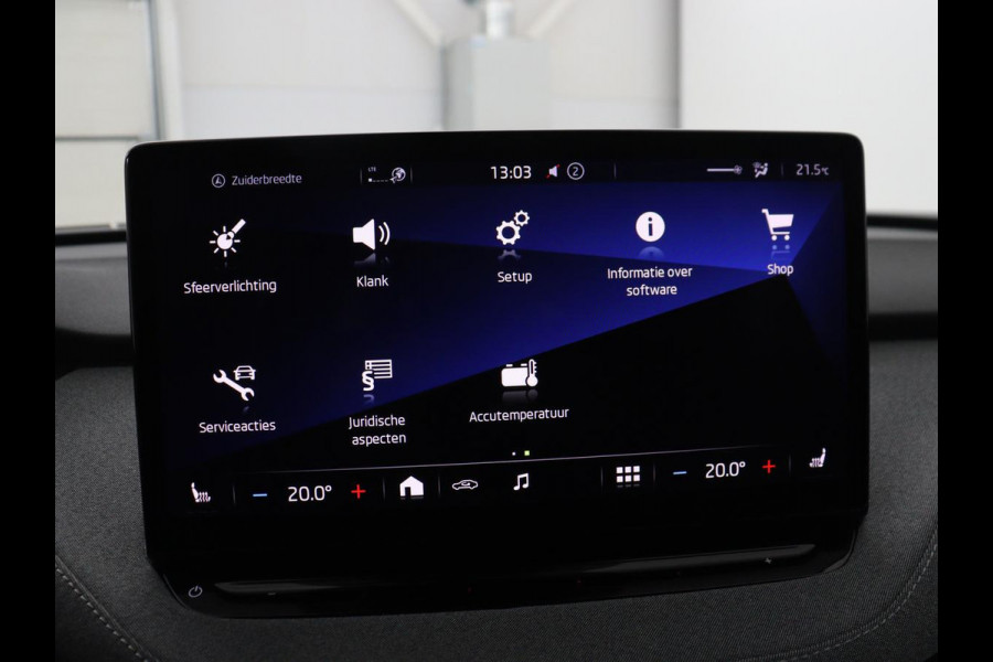 Škoda Enyaq iV 60 | SOH 92.1% | Trekhaak | Stuur/stoel verwarming | Half Leder | Cruise control | Camera | Carplay | Standkachel | Sfeerverlichting | 21''