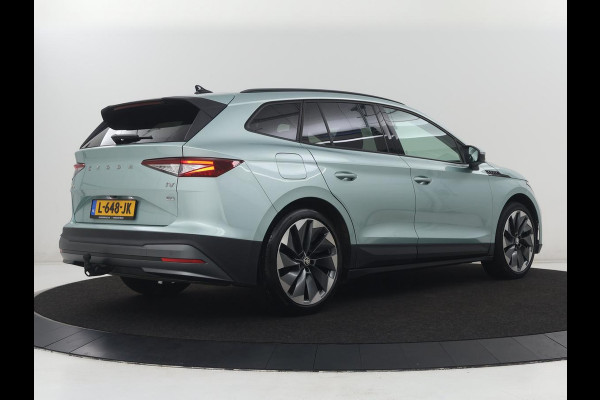 Škoda Enyaq iV 60 | SOH 92.1% | Trekhaak | Stuur/stoel verwarming | Half Leder | Cruise control | Camera | Carplay | Standkachel | Sfeerverlichting | 21''