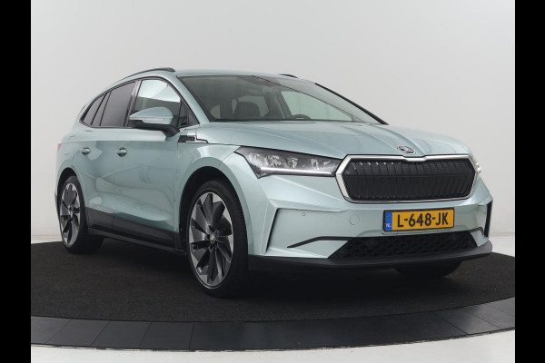 Škoda Enyaq iV 60 | SOH 92.1% | Trekhaak | Stuur/stoel verwarming | Half Leder | Cruise control | Camera | Carplay | Standkachel | Sfeerverlichting | 21''