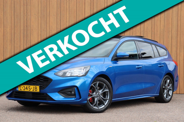 Ford FOCUS Wagon 1.0 EB Hybrid ST Line X Bus. org.NL B&O schuifdak camera el.klep afn.trekhaak stuur+st+raamverw.