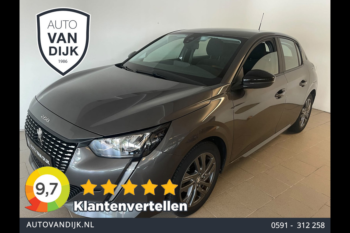 Peugeot 208 1.2 PureTech Active Pack AIRCO NAVI CRUISE BLUETOOTH MULTI STUUR ELEK RAMEN CENT VERG VELGEN ZEER NETTE AUTO
