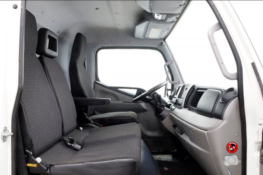 FUSO Canter 3.0D 150pk E6 Bakwagen met laadklep en zijdeur + trekhaak 3500kg 04-2020