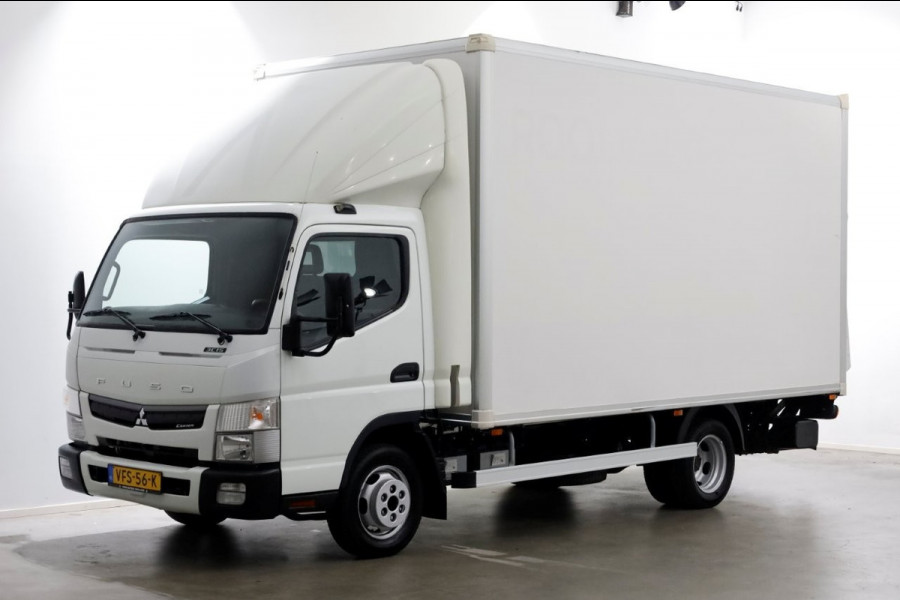 FUSO Canter 3.0D 150pk E6 Bakwagen met laadklep en zijdeur + trekhaak 3500kg 04-2020