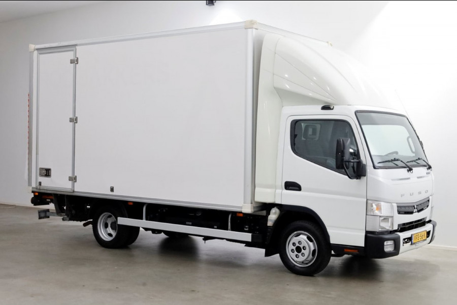 FUSO Canter 3.0D 150pk E6 Bakwagen met laadklep en zijdeur + trekhaak 3500kg 04-2020