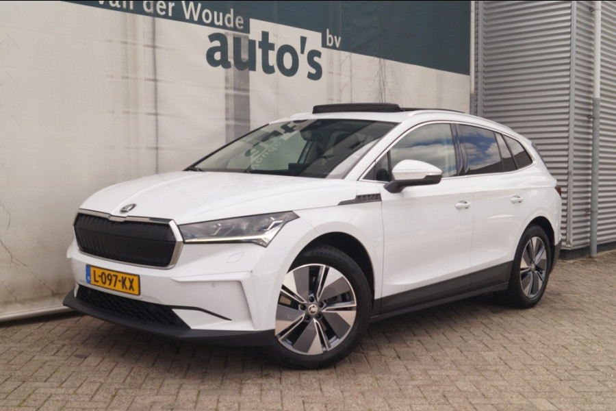 Škoda ENYAQ iV 80 204pk 77kWh -SOH93%-PANO-TREKHAAK-ECC-PDC-