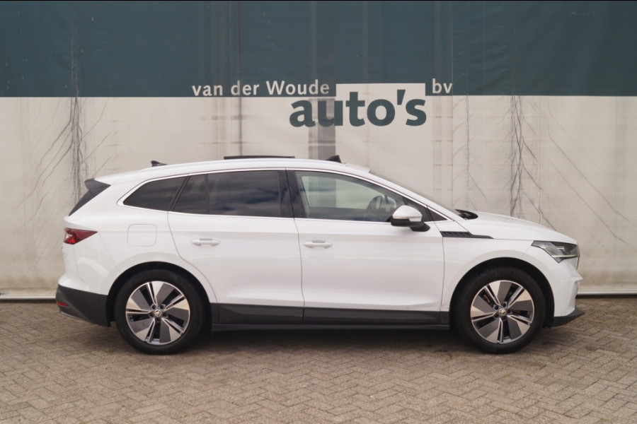 Škoda ENYAQ iV 80 204pk 77kWh -SOH93%-PANO-TREKHAAK-ECC-PDC-