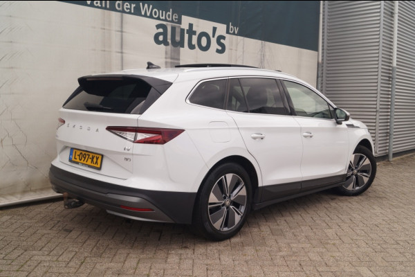Škoda ENYAQ iV 80 204pk 77kWh -SOH93%-PANO-TREKHAAK-ECC-PDC-