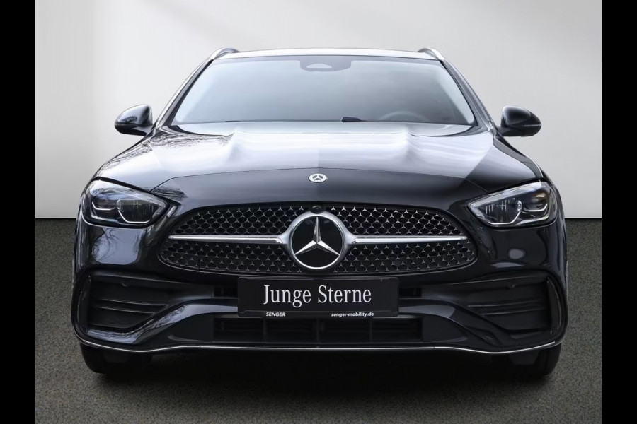 Mercedes-Benz C-Klasse Estate 300e AMG ** HIGH LED, NAVI+, PANO, TREKH, WINTER & SPIEGEL-PACK ** UNFALLFREI - Ex. MB-AG ** ** INFORMEER OOK NAAR ONZE AANTREKKELIJKE FINANCIAL-LEASE TARIEVEN **