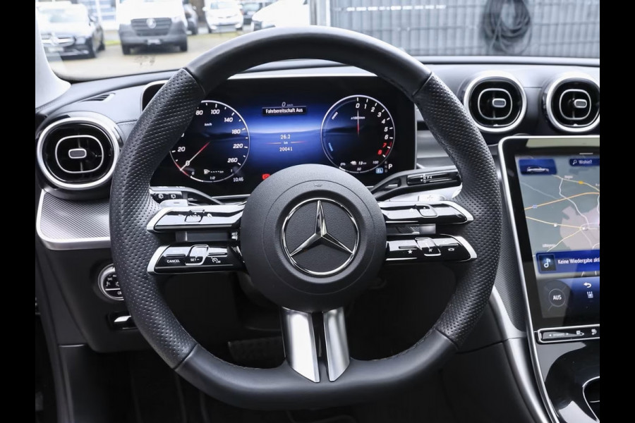 Mercedes-Benz C-Klasse Estate 300e AMG ** HIGH LED, NAVI+, PANO, TREKH, WINTER & SPIEGEL-PACK ** UNFALLFREI - Ex. MB-AG ** ** INFORMEER OOK NAAR ONZE AANTREKKELIJKE FINANCIAL-LEASE TARIEVEN **
